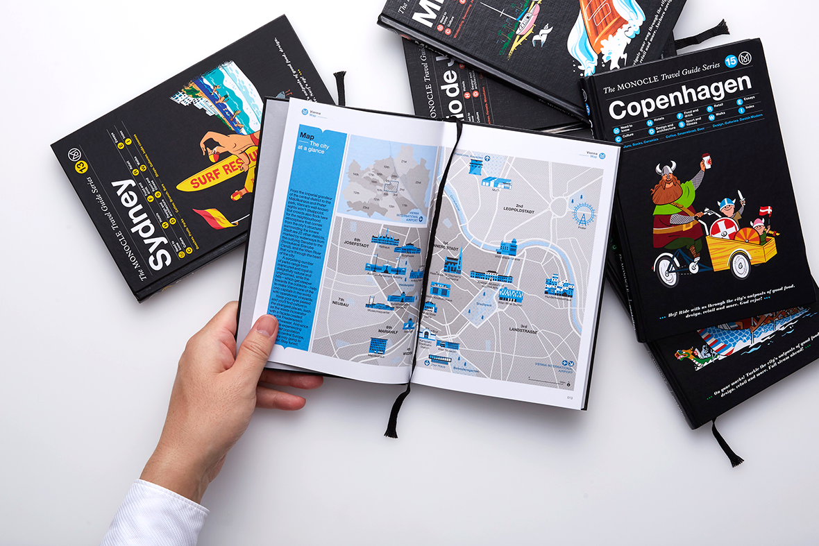 The MONOCLE Travel Guides | bowlgraphics